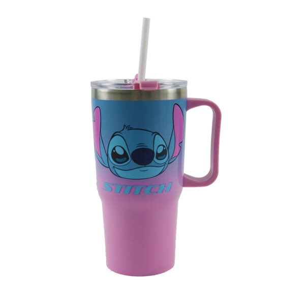 Disney Lilo and Stitch Alien 626 termosflaska med sugrör 520 ml