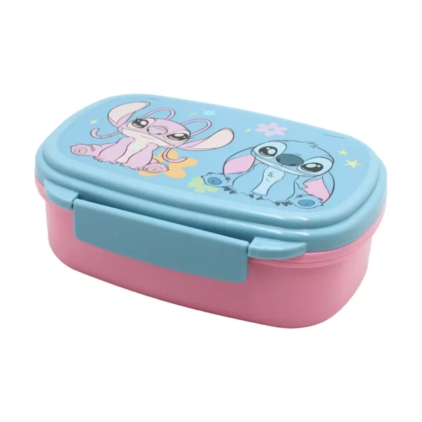 Disney Lilo och Stitch Lunchlåda med Bestick – BPA-fri Matlåda - Bild 2