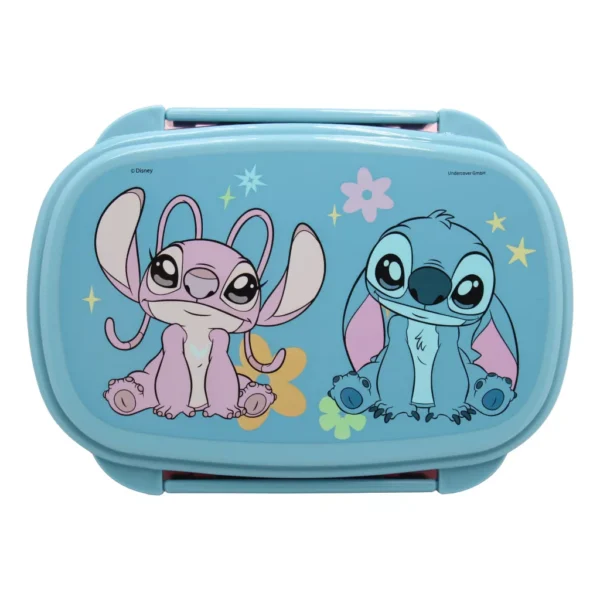 Disney Lilo och Stitch Lunchlåda med Bestick – BPA-fri Matlåda - Bild 3