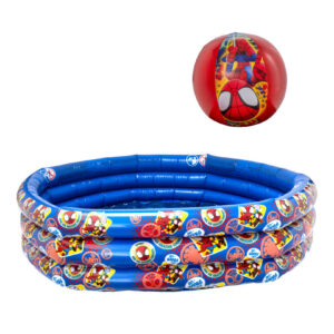 Spindelmannen Spidey Friends 3-ring barnpool och strandboll set