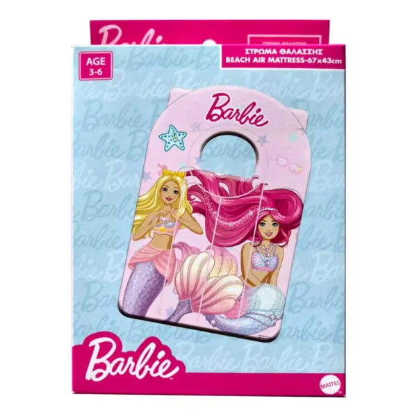 Barbie Sea Sisters uppblåsbar madrass 67x43 cm - Bild 2