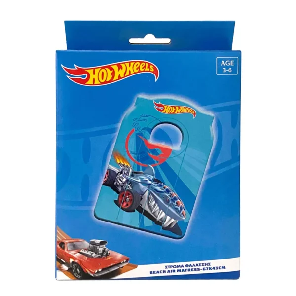 Hot Wheels Uppblåsbar Luftmadrass 67x43 cm - Bild 2