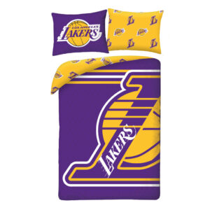Los Angeles Lakers påslakanset 140×200 cm, 70×90 cm mikrofiber