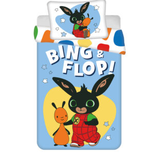 Bing Flop children's duvet cover 100×135cm, 40×60 cm