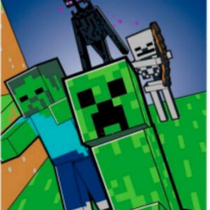 Minecraft Danger Zone strandhandduk 70x140 cm (Fast Dry)