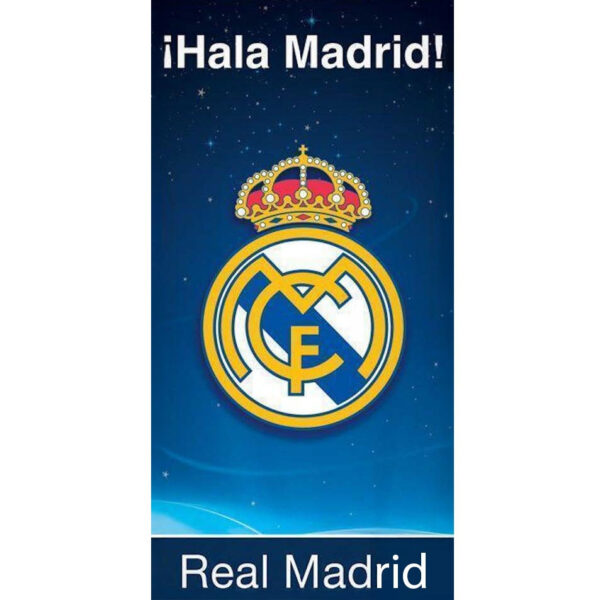 Real Madrid Fan Spirit badhandduk, strandhandduk 70x140 cm (Fast Dry)