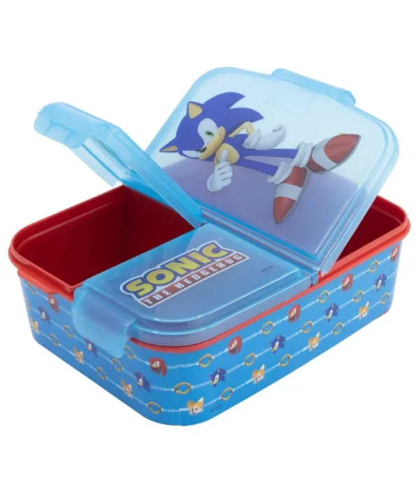 Sonic the Hedgehog matlåda med flera fack - Bild 4