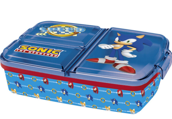 Sonic the Hedgehog matlåda med flera fack