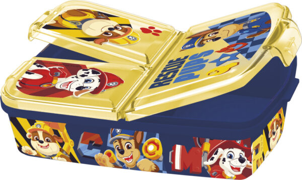 Paw Patrol Rescue Pups matlåda med flera fack
