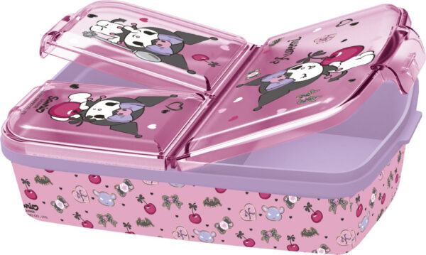 Hello Kitty Kuromi matlåda med flera fack