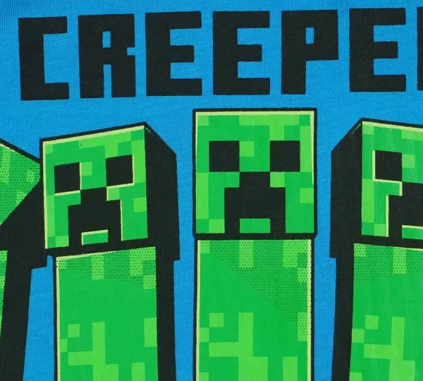 Minecraft barn kort pyjamas 9 år - Bild 5