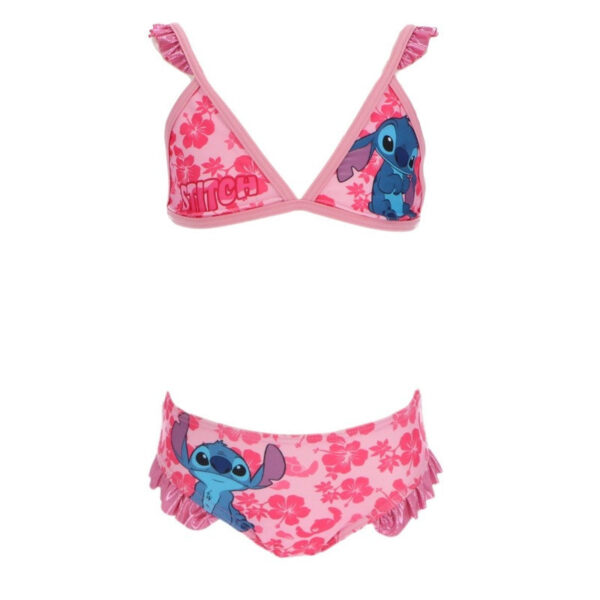 Disney Lilo och Stitch Bikini Barn – Rosa Tvådelad Baddräkt 4 år