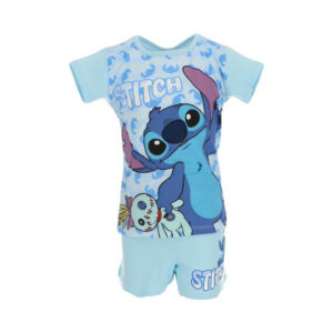 Disney Lilo och Stitch Scrump blå kort pyjamas barn 5 år / 110 cm