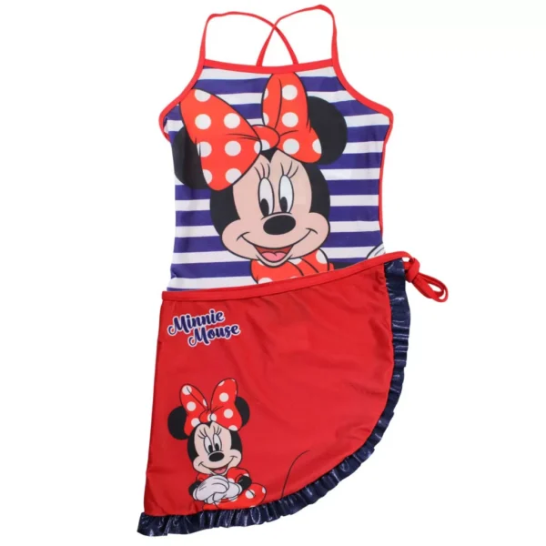 Disney Mimmi Pigg barnbaddräkt och sarong set 5-6 år / 110-116 cm - Bild 2