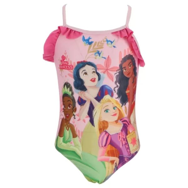 Disney Prinsessor baddräkt och sarong set 7–8 år / 122–128 cm - Bild 3