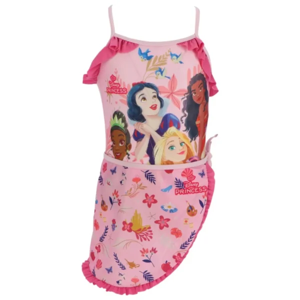 Disney Prinsessor baddräkt och sarong set 7–8 år / 122–128 cm - Bild 2