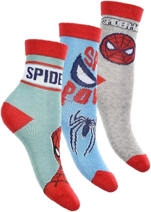 Spider-Man Strumpor Barn 3-pack 27/30 - Bild 2
