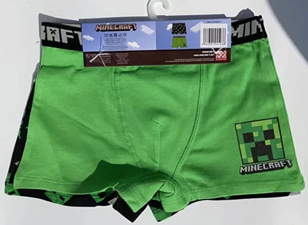 Minecraft Boxershorts Barn 2-pack 6 år / 116 cm - Bild 4