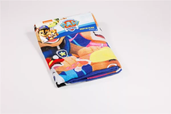 Paw Patrol Rescue Crew badhandduk, strandhandduk 70x140 cm - Bild 3