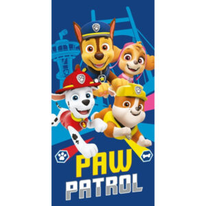 Paw Patrol Rescue Crew badhandduk, strandhandduk 70x140 cm