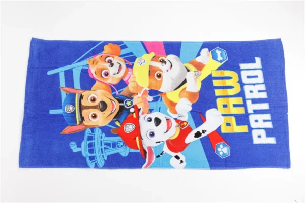 Paw Patrol Rescue Crew badhandduk, strandhandduk 70x140 cm - Bild 2