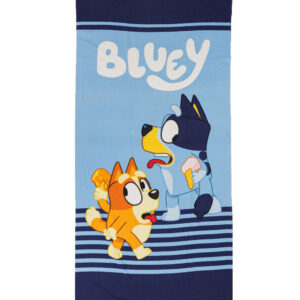 Bluey badhandduk, strandhandduk 70x140 cm (Snabbtorkande)