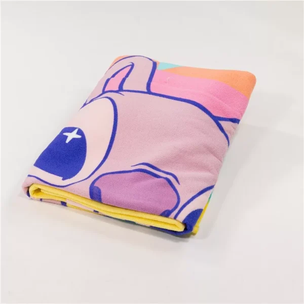 Disney Lilo och Stitch badlakan, strandhandduk 70x140 cm - Bild 3