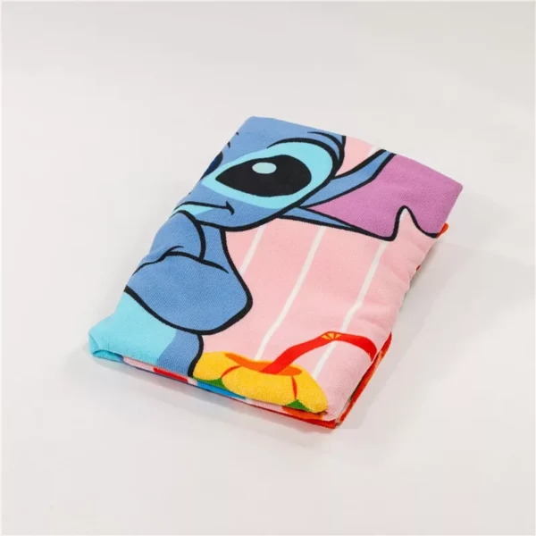 Disney Lilo och Stitch badhandduk, strandhandduk 70x140 cm - Bild 3