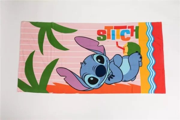 Disney Lilo och Stitch badhandduk, strandhandduk 70x140 cm - Bild 2