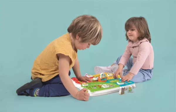 Baby Clementoni Interaktiv Bondgård med Djur 18 mån+ - Bild 5