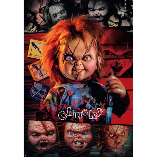 Chucky Pussel 1000 Bitar – Clementoni Horror Collection - Bild 2