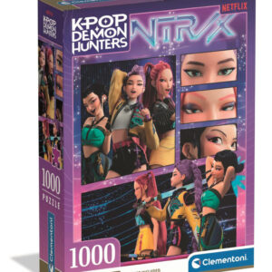 K-Pop Demon Hunters Pussel 1000 Bitar – Clementoni