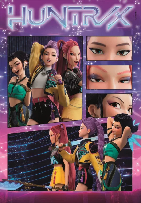 K-Pop Demon Hunters Pussel 1000 Bitar – Clementoni - Bild 2