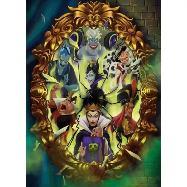 Disney Villains Pussel 1000 Bitar – Clementoni - Bild 2