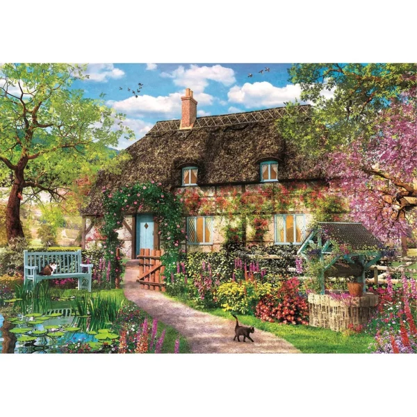 Clementoni Old Cottage Pussel 1000 Bitar - Bild 2