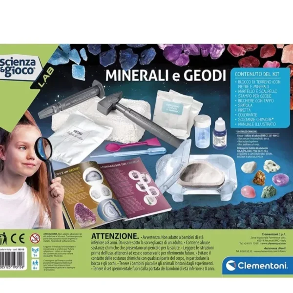 Colour Minerals och Geoder Vetenskapsset - Clementoni - Bild 4
