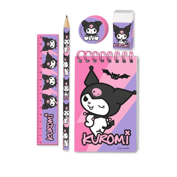 Hello Kitty Kuromi skrivset 5-delar - Bild 2
