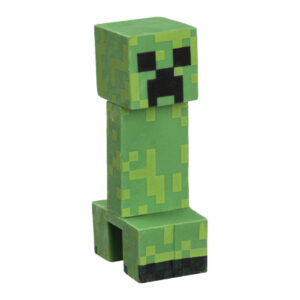 Minecraft grön 3D-form suddgummi 11x7x5 cm