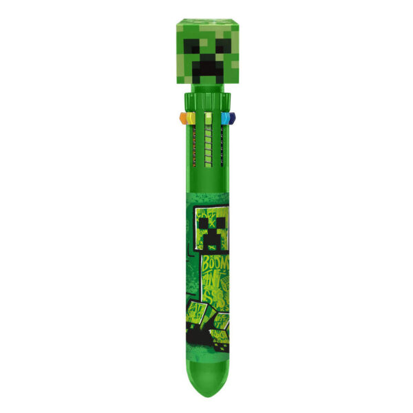 Minecraft grön 10-färgs 3D-penna Creeper