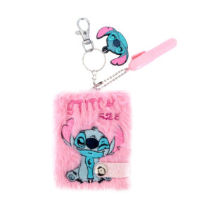 Disney Lilo och Stitch Aloha 626 mjuk minianteckningsbok med penna och nyckelring