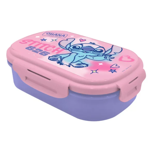 Disney Lilo och Stitch matlåda med bestickset 21x14x6 cm - Bild 4