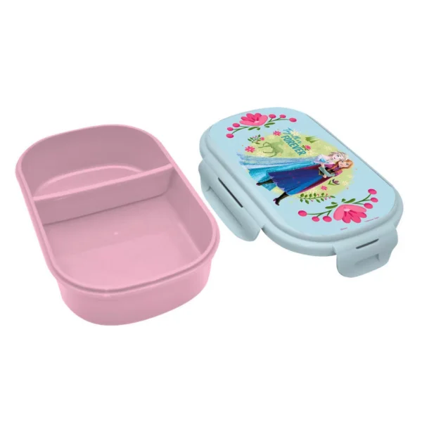 Disney Frosy matlåda med bestickset 21x14x6 cm - Bild 3