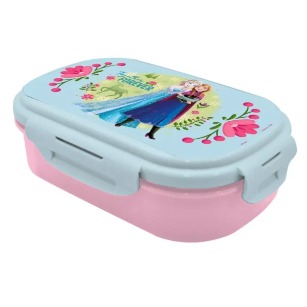 Disney Frosy matlåda med bestickset 21x14x6 cm - Bild 2