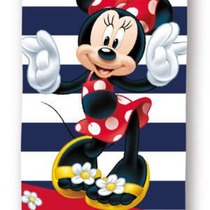 Disney Mimmi Pigg Polka Style badhandduk, strandhandduk 70x140 cm