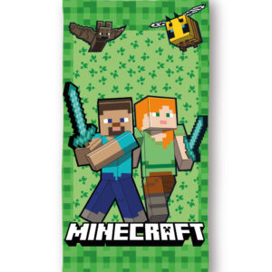 Minecraft Cube World Badhandduk, strandhandduk 70x140 cm