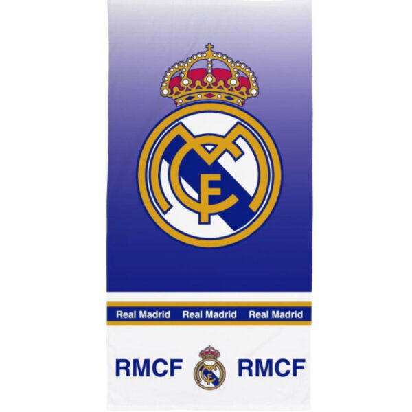 Real Madrid badhandduk, strandhandduk 70x140 cm (Fast Dry)