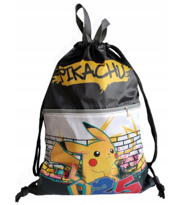 Pokémon Electric Bolt Deluxe sportväska, gymväska 45 cm