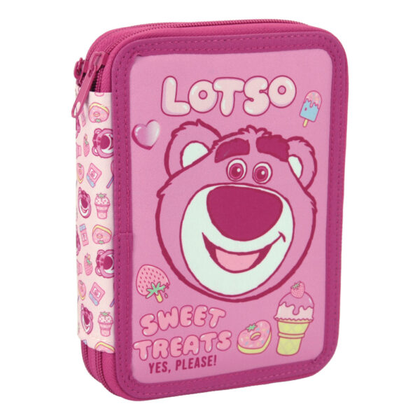 Disney Toy Story Lotso Fyllt Pennfodral, 2 fack