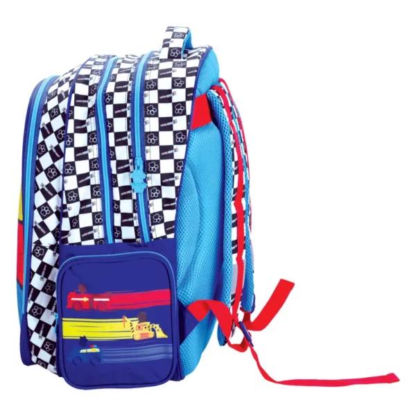 Paw Patrol Racing skolväska ryggsäck, 42 cm - Bild 4