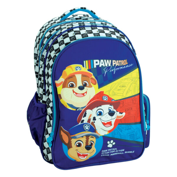 Paw Patrol Racing skolväska ryggsäck, 42 cm